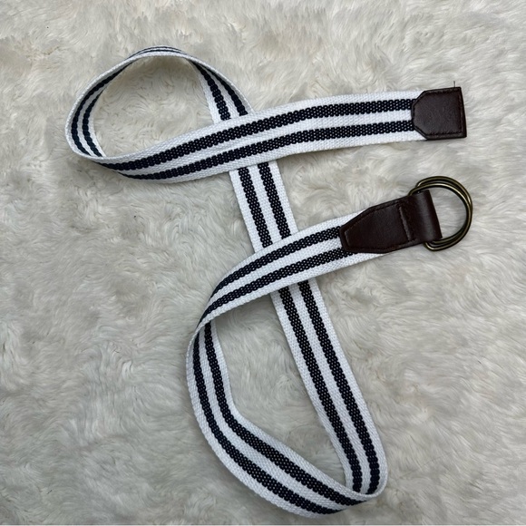 Belt Cloth Black & White Striped - Picture 7 of 10
